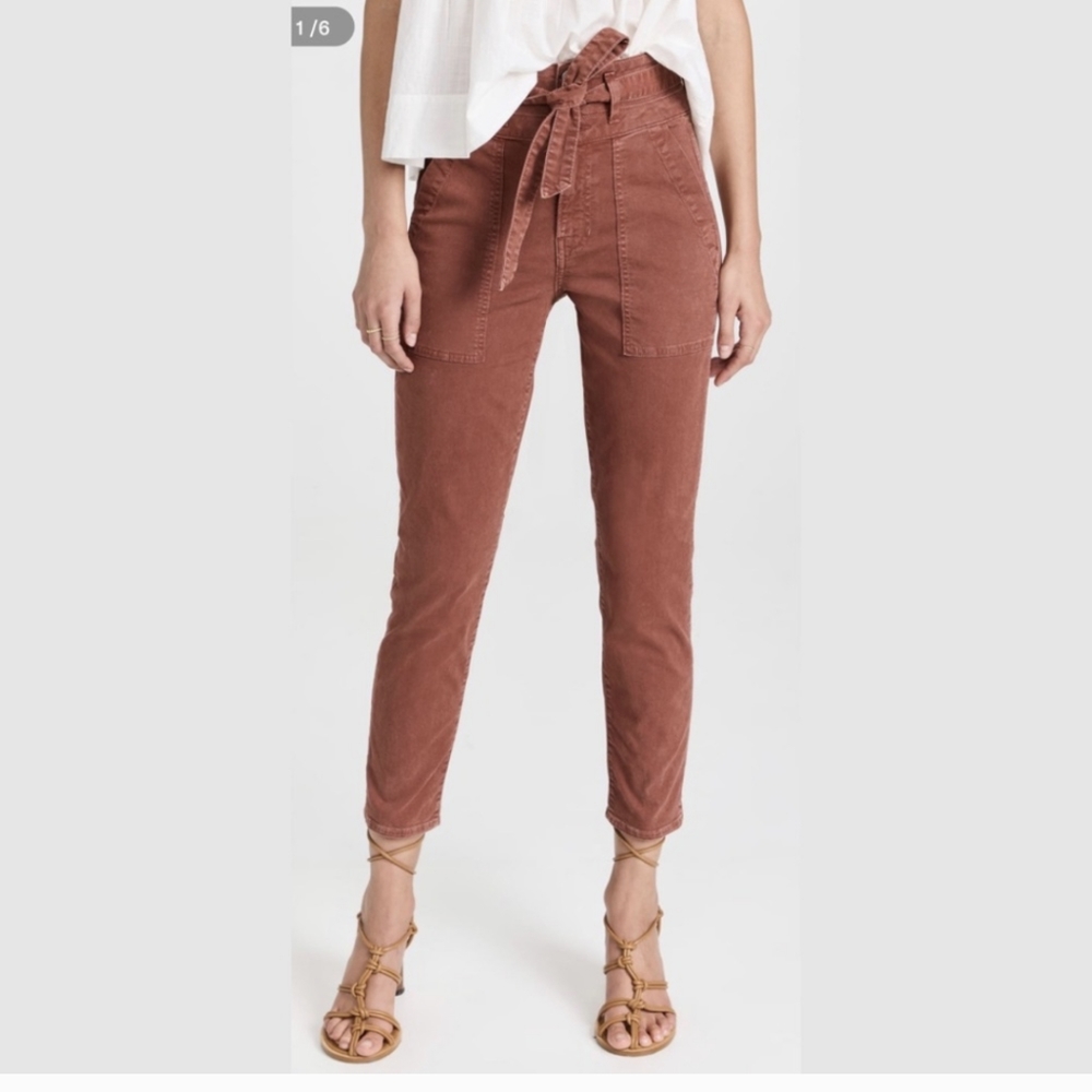VERONICA BEARD Logan tie waist pants 29